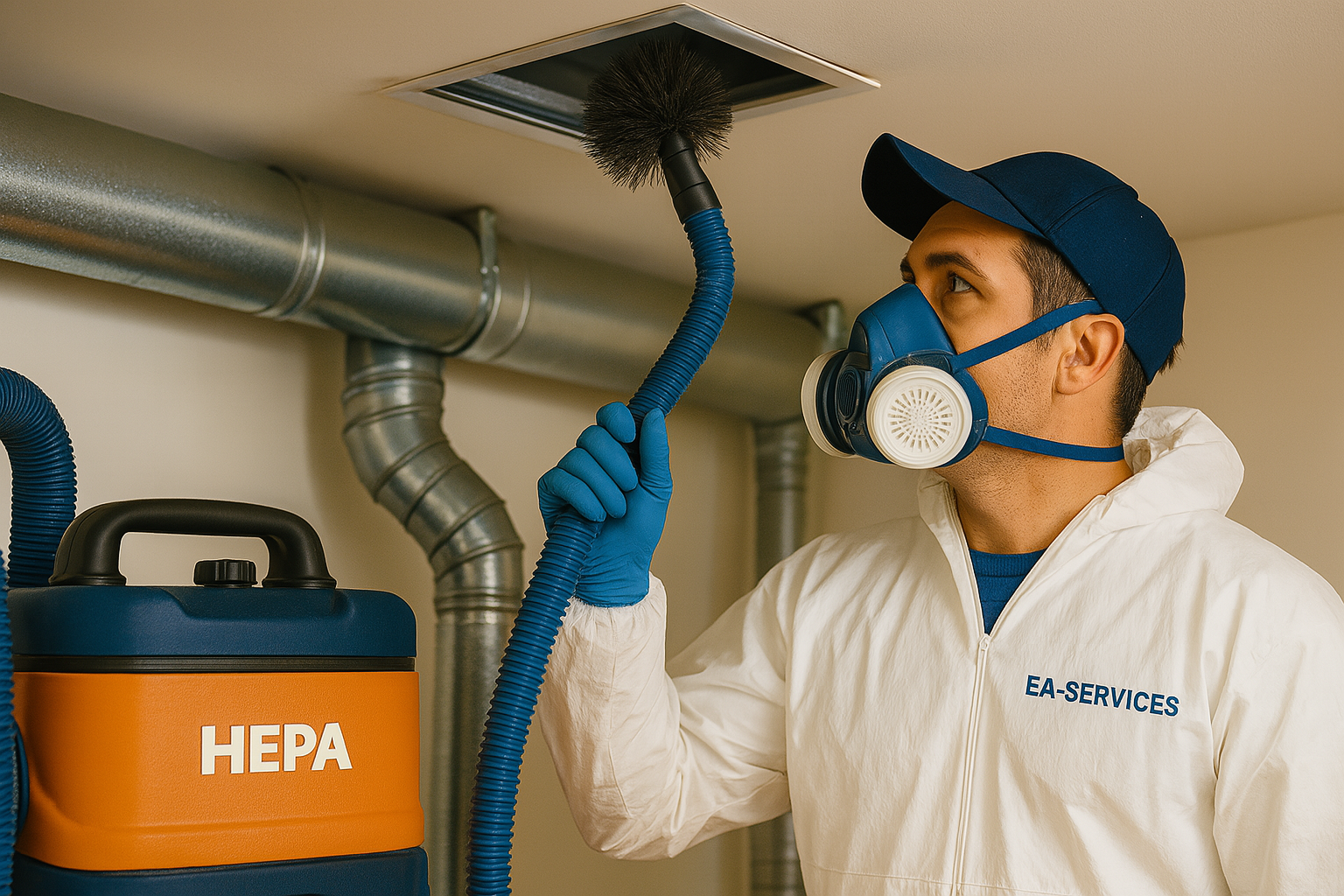 Professional air duct cleaning service in Mammoth